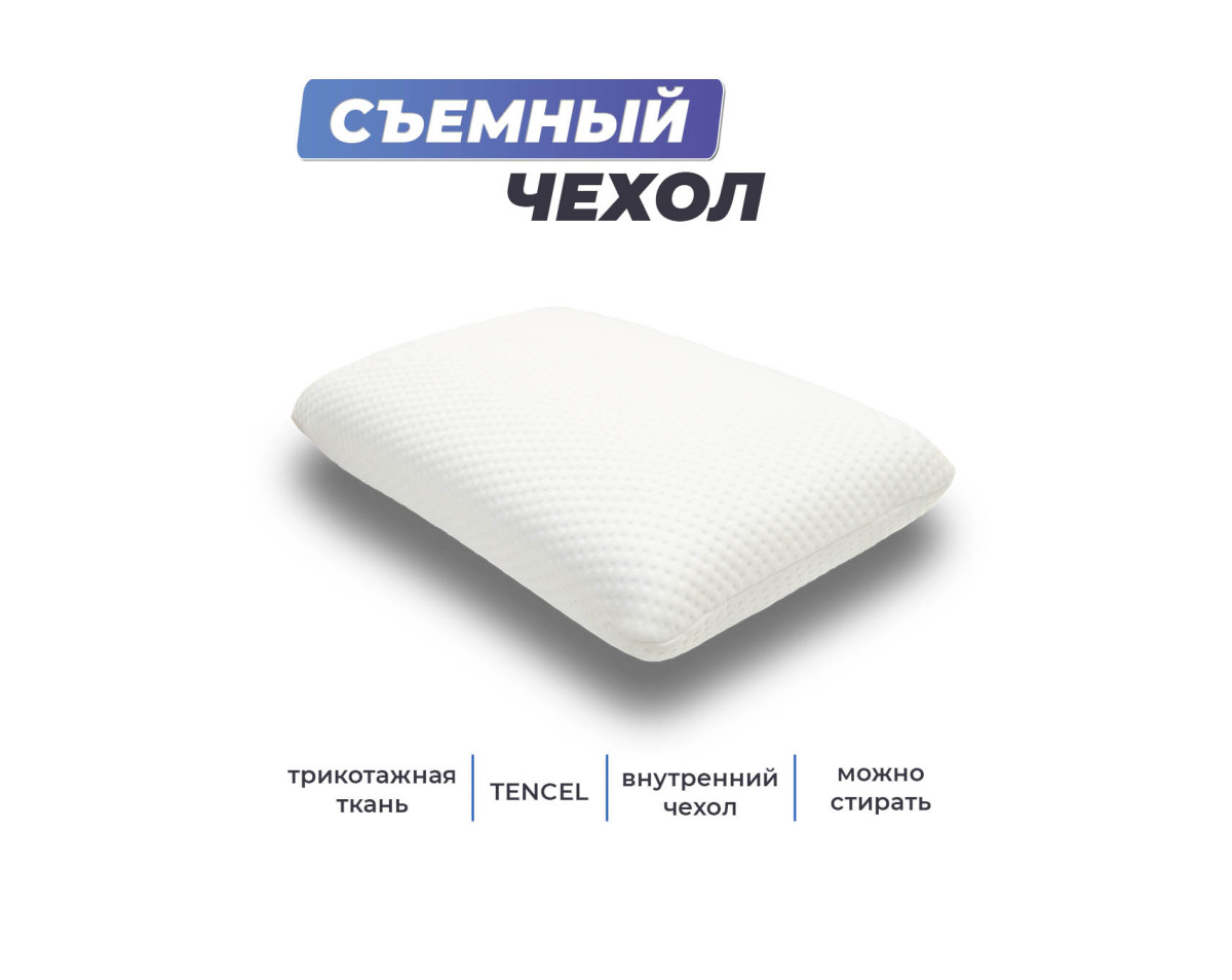 Анатомическая подушка Фабрика сна Memory-4 M gel