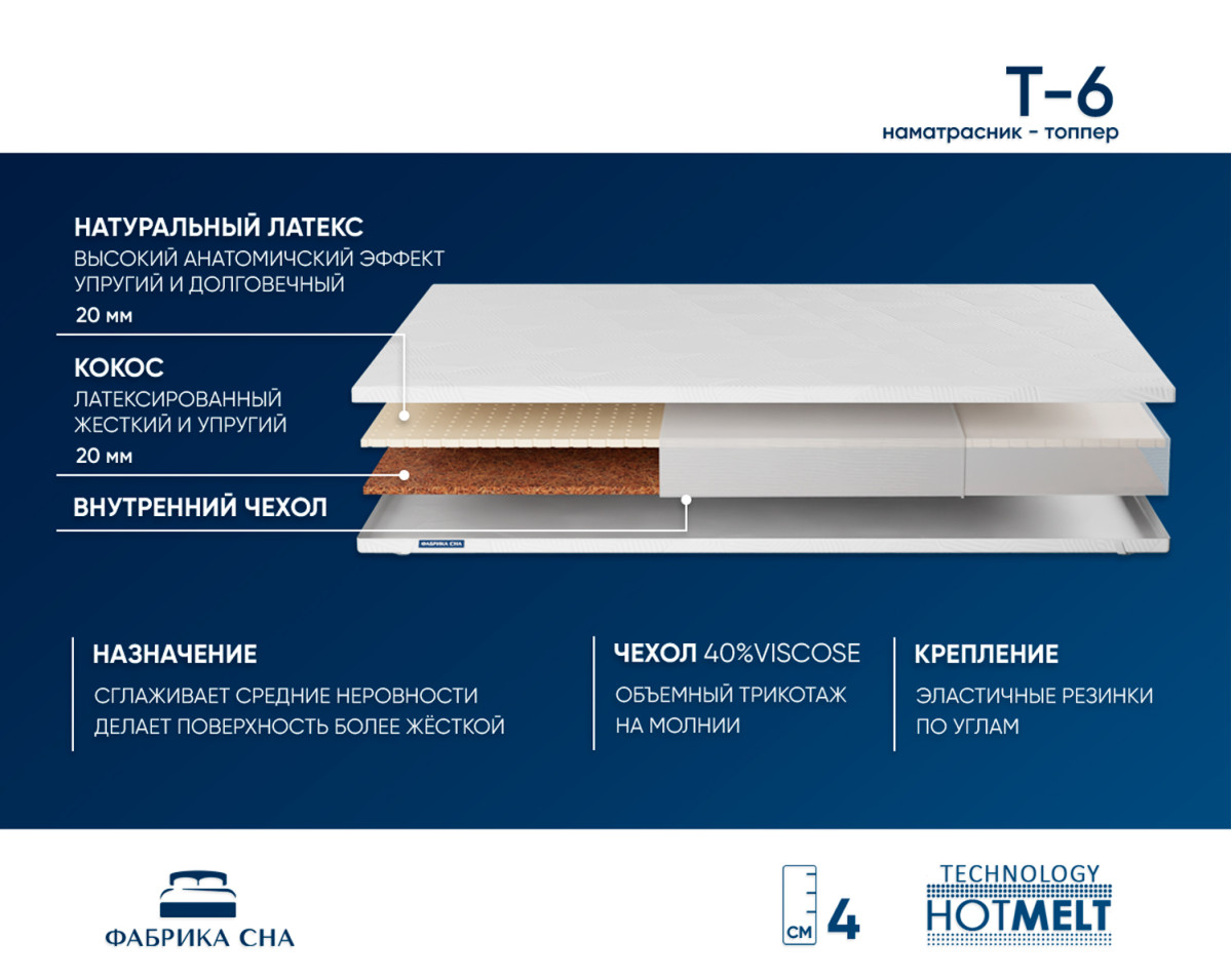 Топпер Т-6 160х200