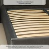 Кровать Фабрика сна Асимметрия ПМ 120х200