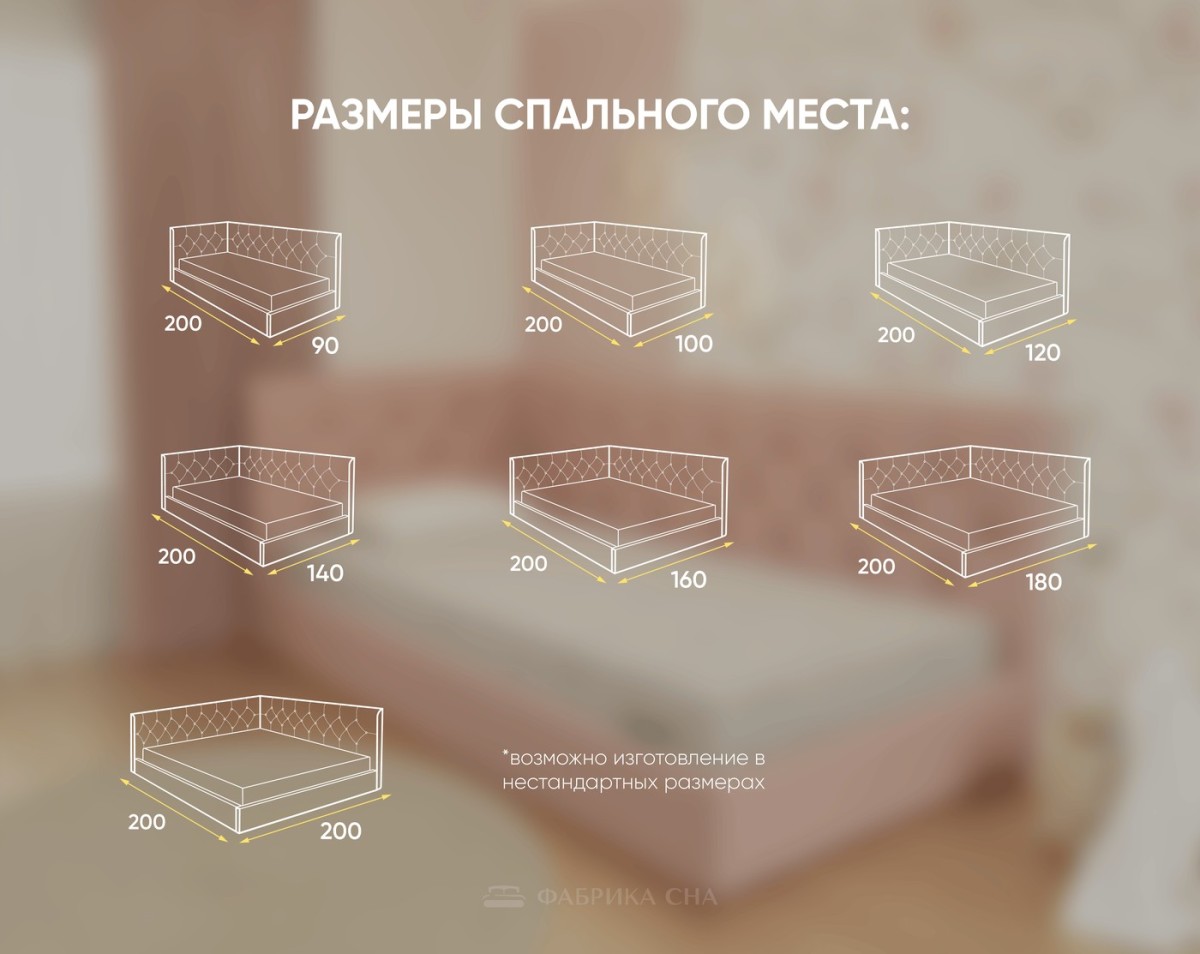 Кровать Фабрика сна Юнис 80х200