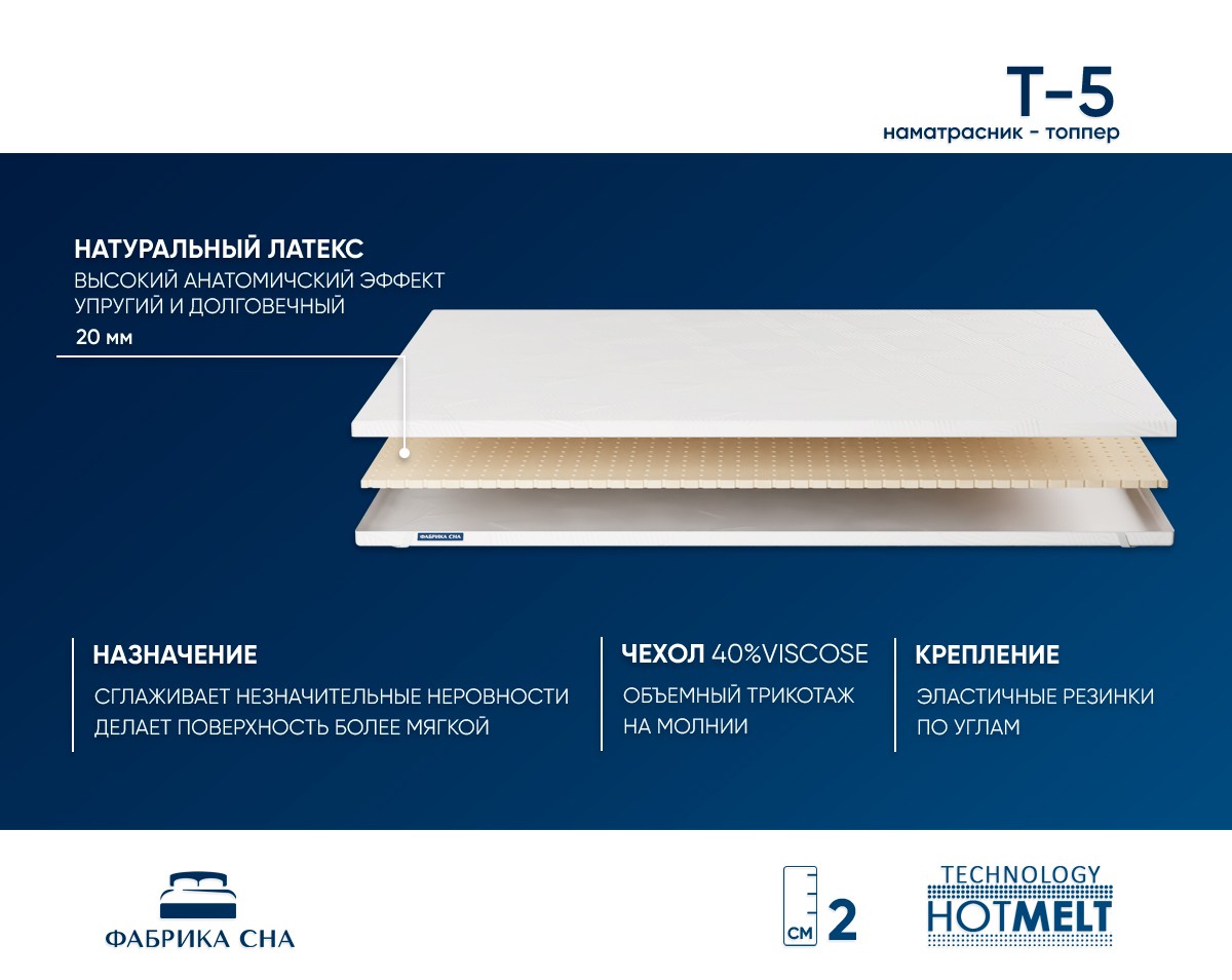 Топпер Т-5 80х200