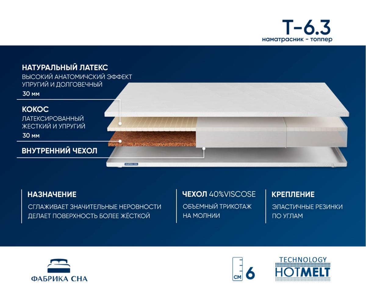 Топпер Т-6.3 80х200
