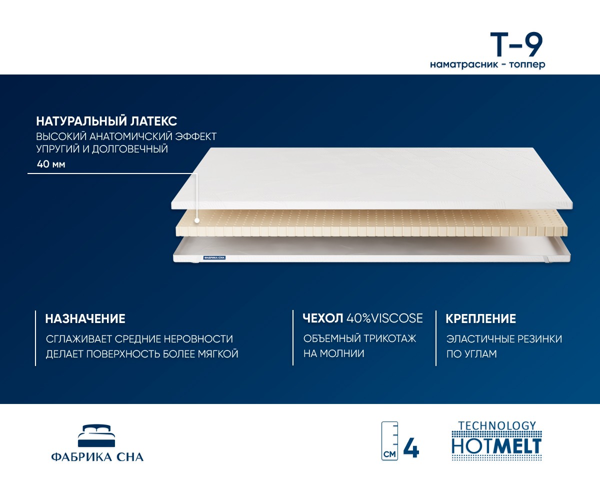Топпер Т-9 80х200