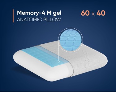 Анатомическая подушка Memory-4 M gel